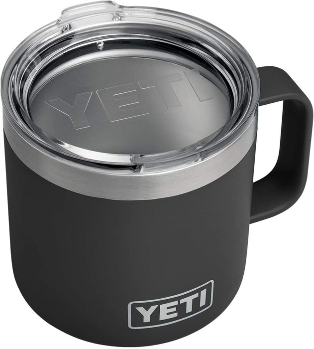 YETI Rambler 14 oz Mug, Stainless Steel