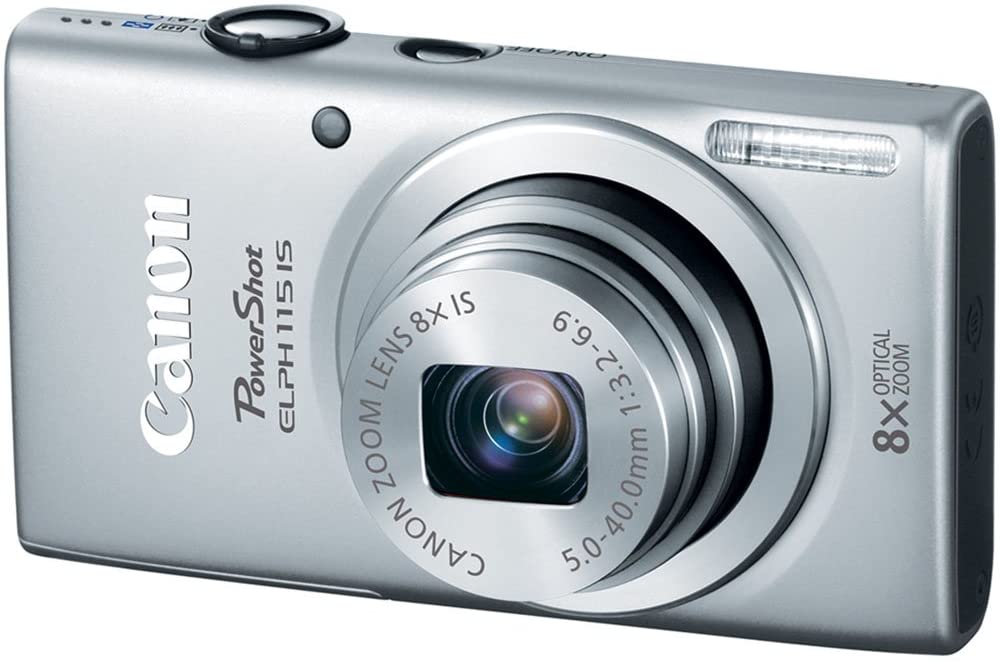 Canon PowerShot Elph 115 16MP Digital Camera with 2.7-Inch LCD (Black) (OLD MODEL)