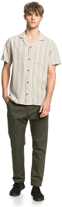 Quiksilver Men's Coconut Dingo Short Sleeve Woven