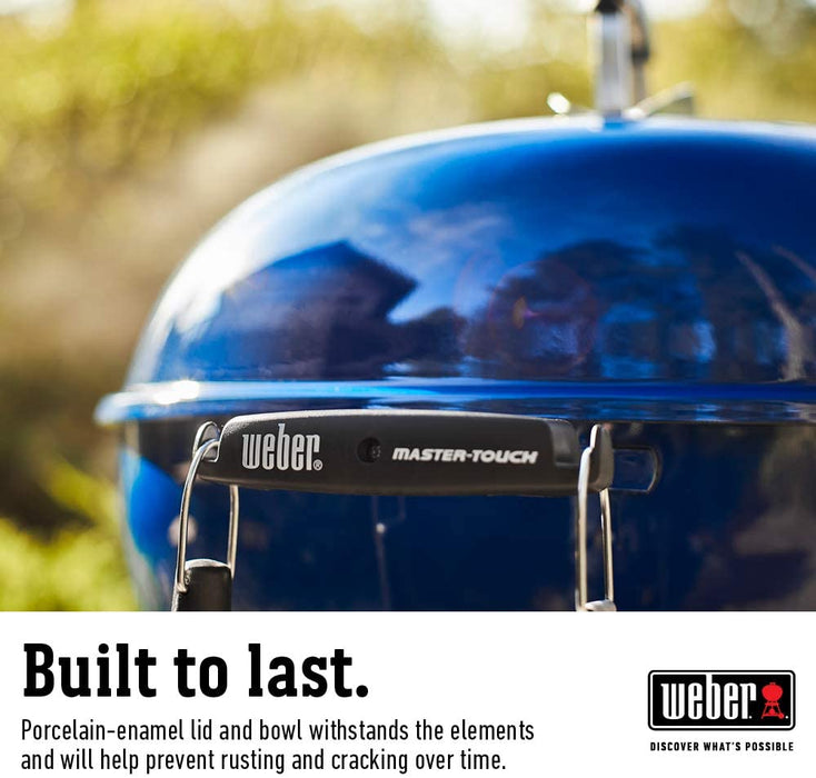 Weber 14501001 Master-Touch Charcoal Grill, 22-Inch
