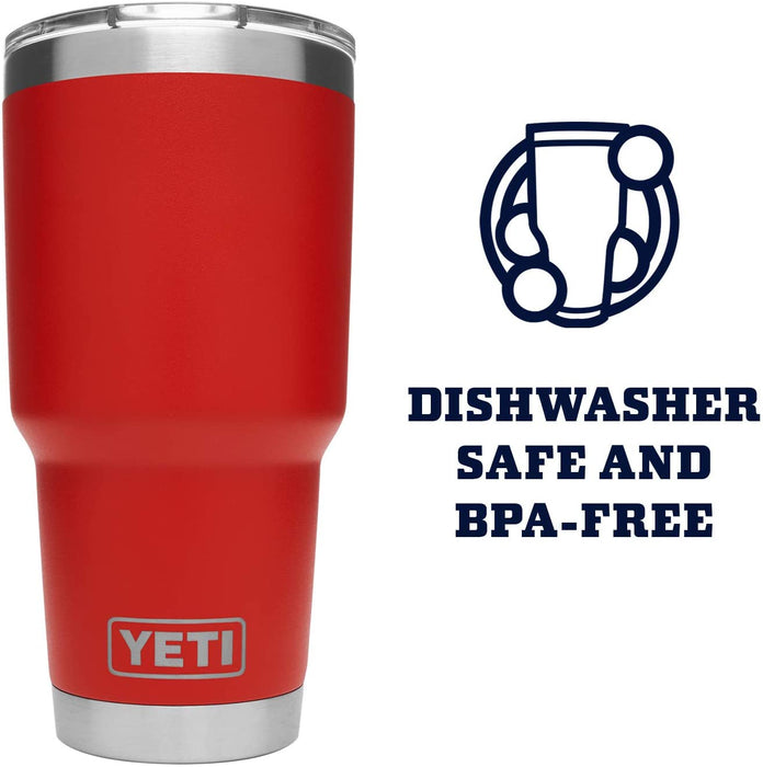YETI Rambler 30 oz Tumbler, Stainless Steel