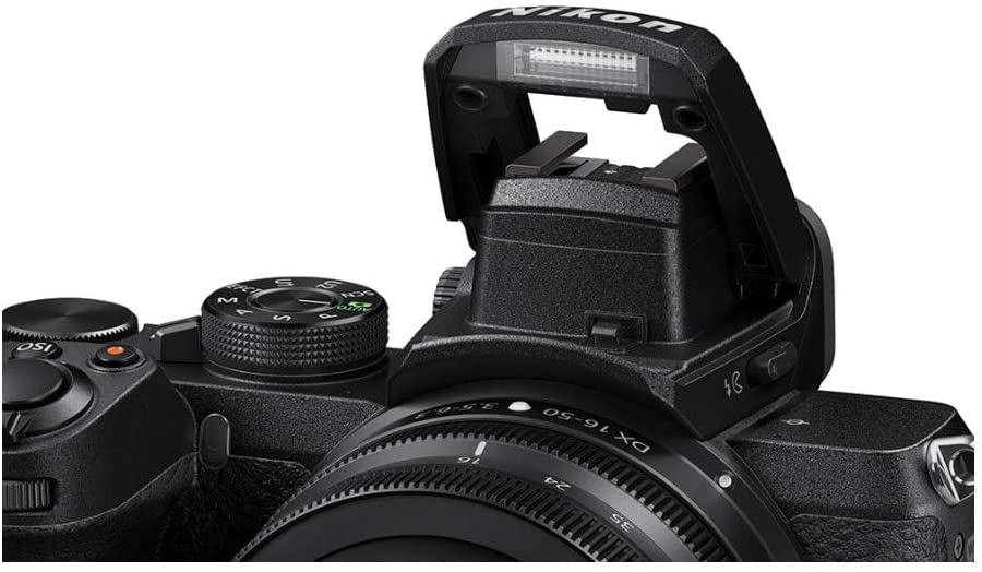 Nikon Z 50 DX-Format Mirrorless Camera with NIKKOR Z 16-50mm Lens, Nikon Mount Adapter, 64GB Card and Accessory Bundle (3 Items)