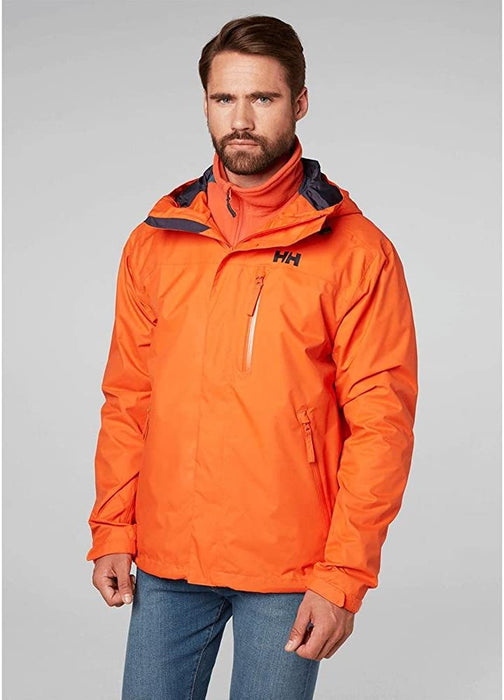 Helly Hansen Men's Vancouver Waterproof Windproof Breathable Hiking Shell Rain Jacket with Hood