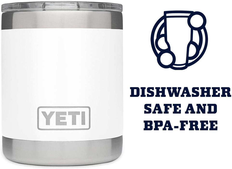 YETI Rambler 10 oz Lowball, Vacuum Insulated