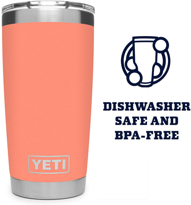 YETI Rambler 20 oz Tumbler, Stainless Steel