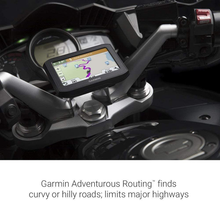 Garmin Zumo 396 LMT-S, Motorcycle GPS with RAM-B-367U Motorcycle Handlebar Clamp Mount 010-02019-00