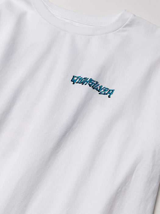 Quiksilver Men's Getting SNAKED TEE, White, XL
