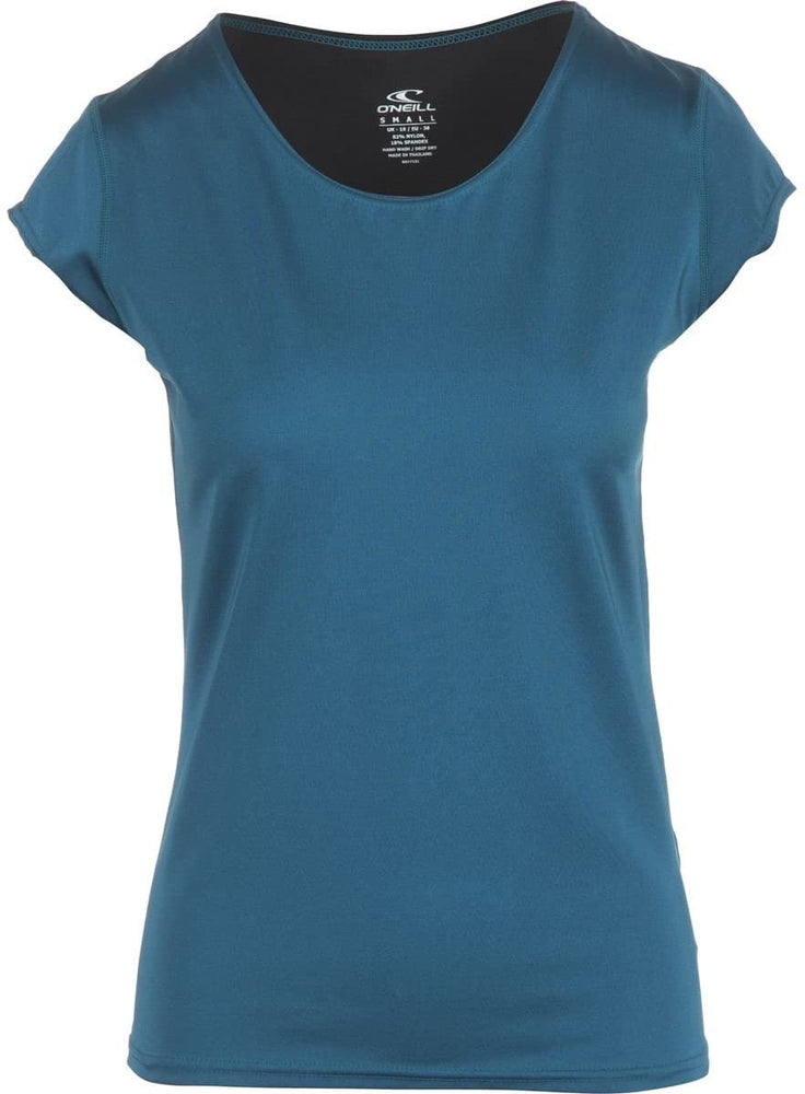 O'Neill Womens Solid Cap Sleeve Rashguard Wetsuit