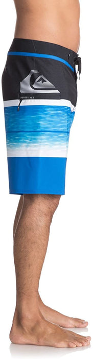 Quiksilver Men's Everyday Blocked Vee 20 Inch Boardshort Swim Trunk, Electric Blue, 40