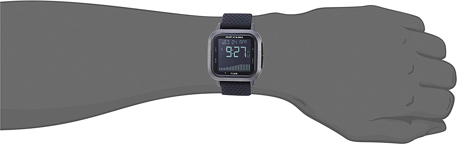 Rip Curl Men's Quartz Sport Watch with Silicone Strap