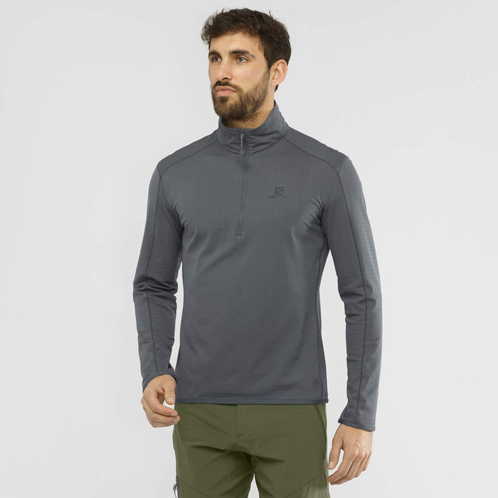 Salomon mens Outrack Half Zip Mid