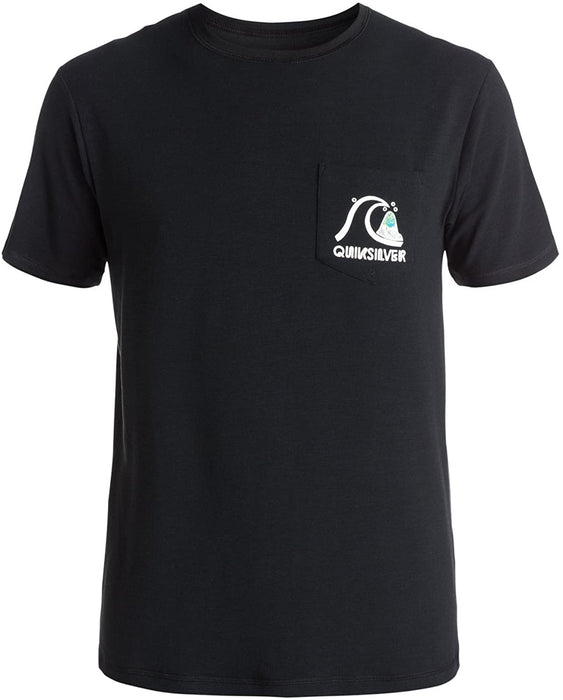 Quiksilver Men's Bubble Amphibian Short Sleeve Rashguard