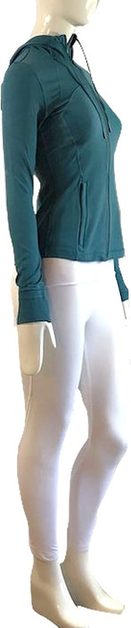 LULULEMON HOODED DEFINE JACKET NULU - DETE (Dessert Teal)