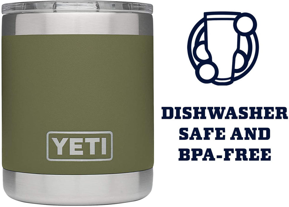 YETI Rambler 10 oz Lowball, Vacuum Insulated