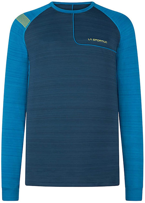 La Sportiva Men's Tour Long Sleeve - Opal/Neptune - Small