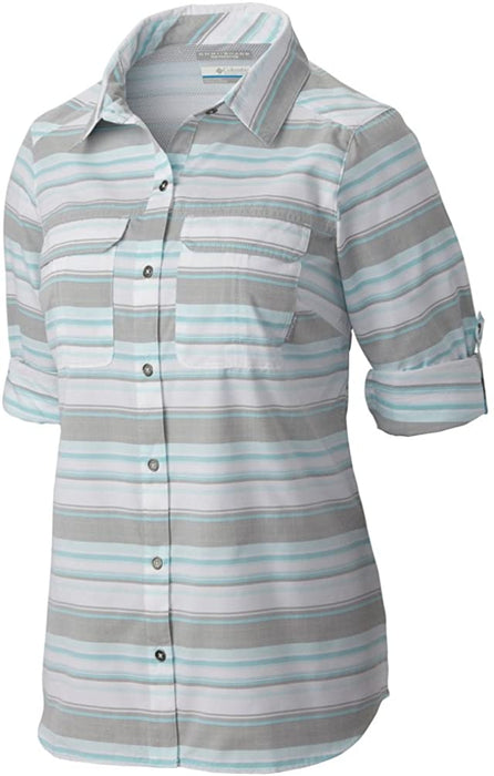 Columbia Women's Pilsner Peak Stripe Long Sleeve Shirt