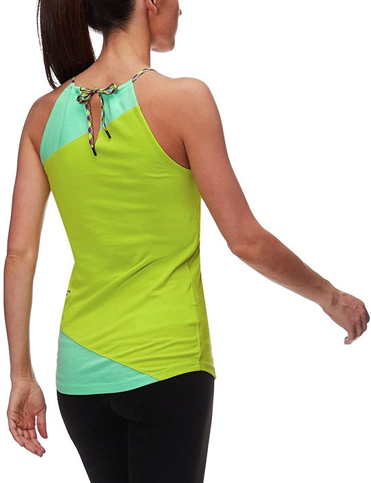 La Sportiva Class Tank - Women's, Apple Green/Jade Green, Extra Small, I45-705704-XS