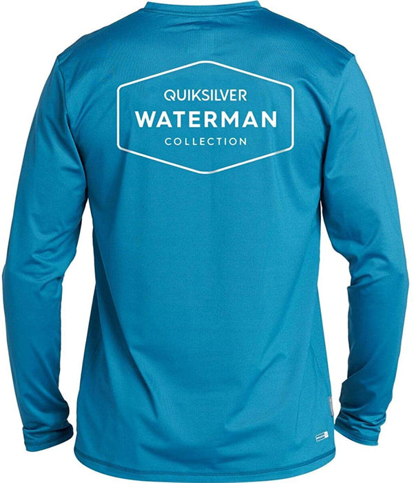 Quiksilver Men's Gut Check Ls Long Sleeve Rashguard Surf Shirt