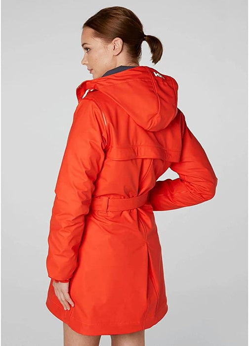 Helly-Hansen Women's Kirkwall Hooded Lightweight Waterpoof Windproof Raincoat Jacket
