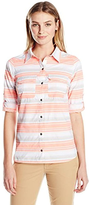 Columbia Women's Pilsner Peak Stripe Long Sleeve Shirt