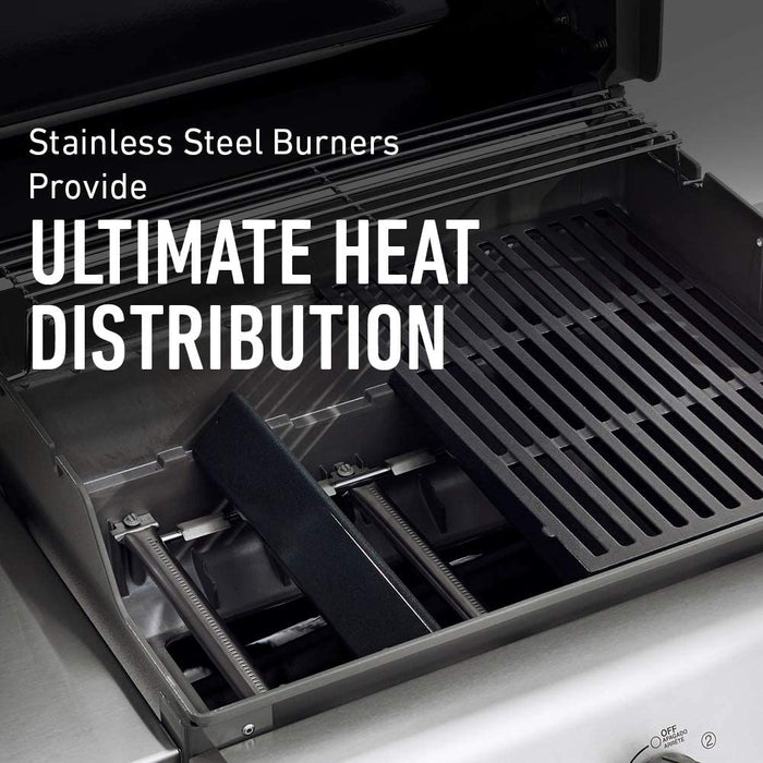 Weber Spirit E-310 Liquid Propane Gas Grill, 46510001 model - Black