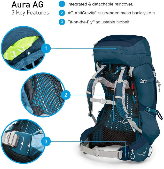 Osprey Aura AG 50 Women's Backpacking Backpack