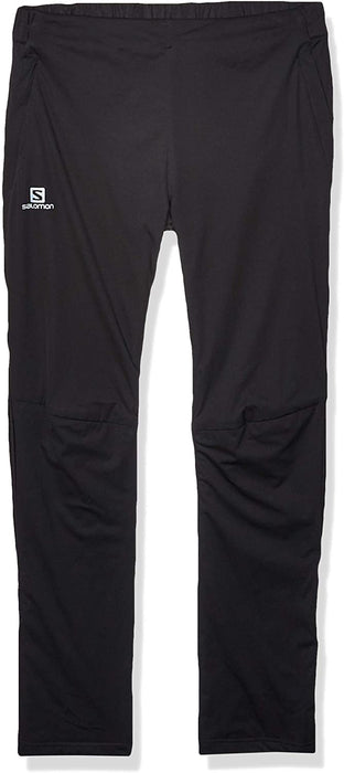 Salomon Men's Agile Warm Pant M, Black, X-Small