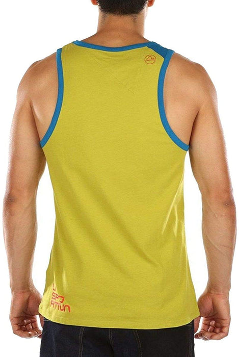 La Sportiva Shimmy Tank Top - Men's Kiwi/Neptune, XL