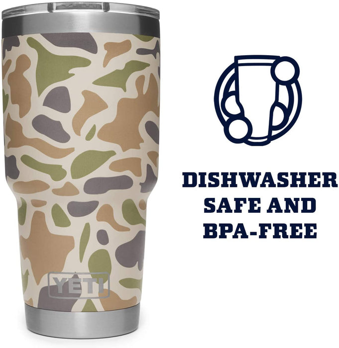 YETI Rambler 30 oz Tumbler, Stainless Steel