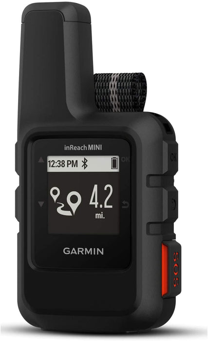 Garmin inReach Mini GPS (Black) with Accessories Bundle
