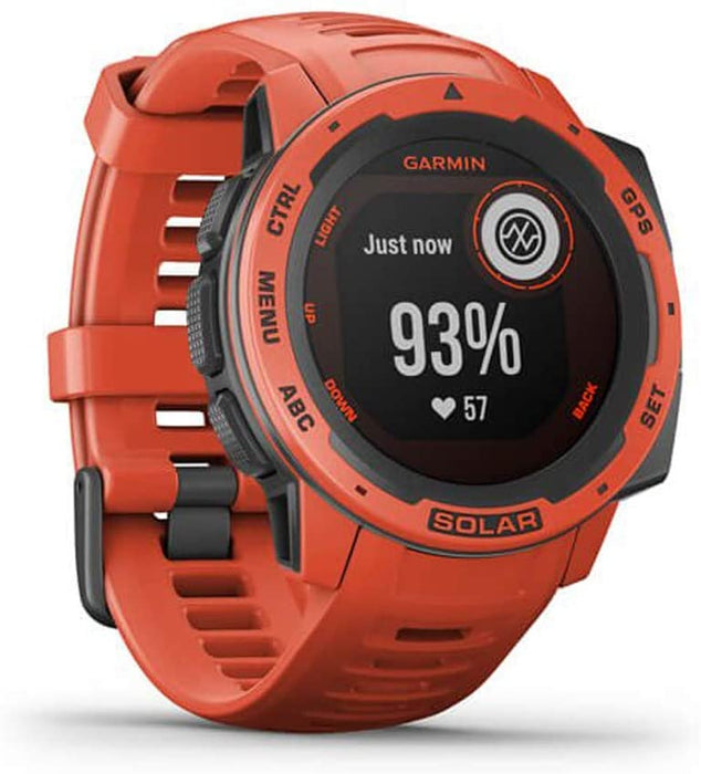 Garmin Instinct Solar Smartwatch Tactical Edition(010-02293-14) w/ 2X Screen Protectors