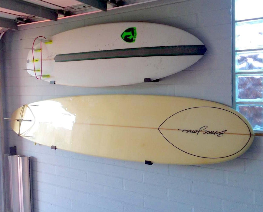 StoreYourBoard Naked Surf, The Original Minimalist Surfboard Wall Rack, Display Mount
