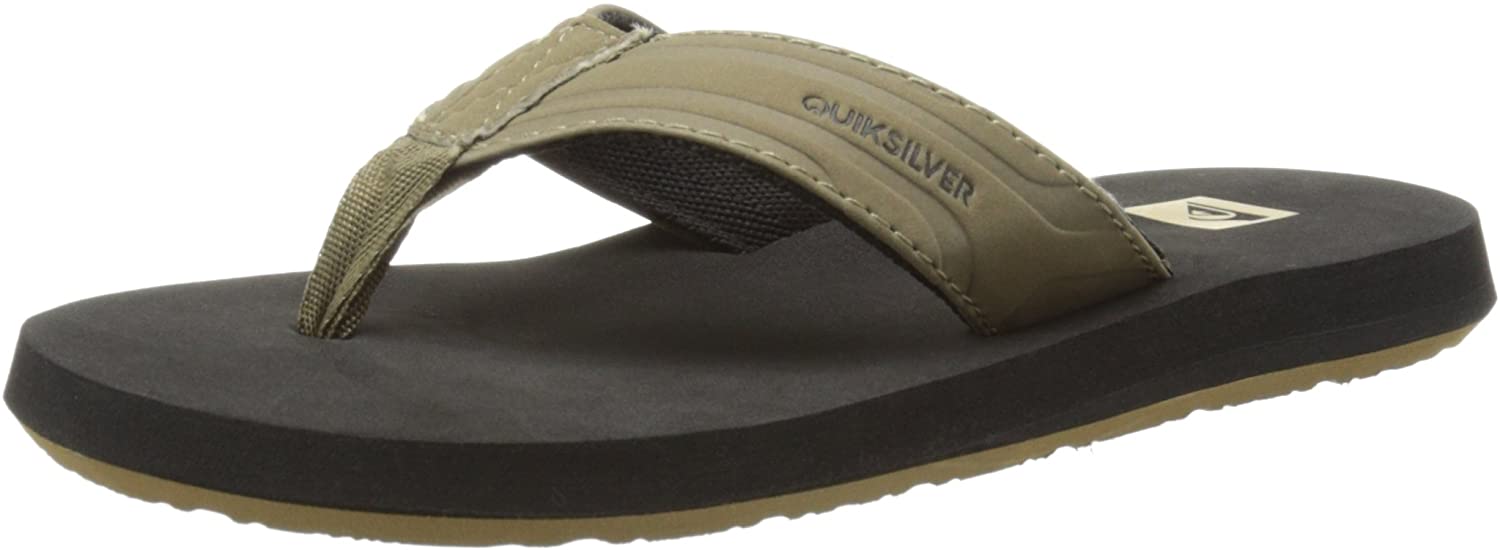 Quiksilver Youth Monkey Wrench Flip Flop Sandal (Little Kid/Big Kid)