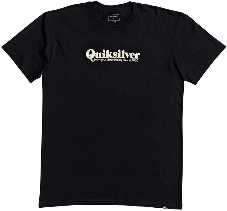 Quiksilver Men's Modern Script TEE, Black, XX-Large