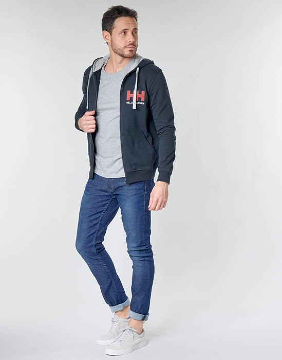 Helly-Hansen mens Hh Logo Full Zip Hoodie