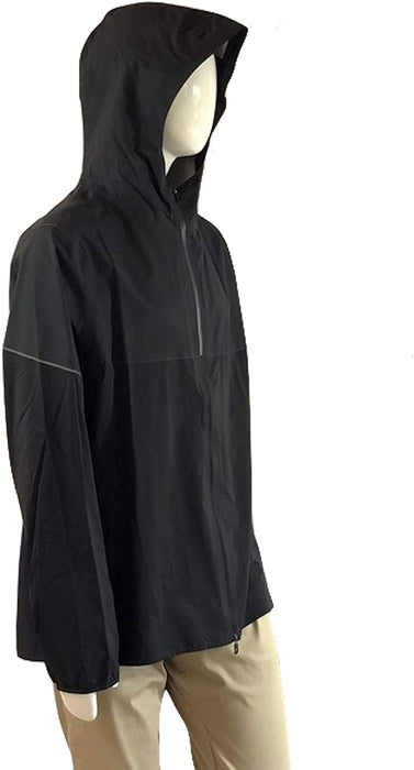 SURGE SHELL HOODIE - Black