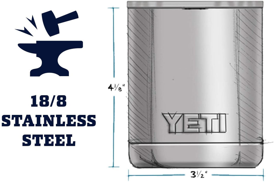 YETI Rambler 10 oz Lowball, Vacuum Insulated