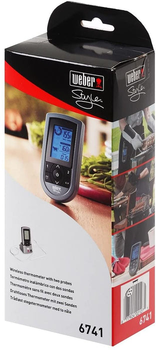 Weber 6741 Style Dual Probe Wireless Thermometer
