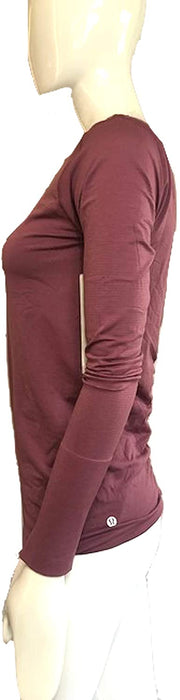 Lululemon Swiftly Speed LS Flow - PLMF/PLMF (Plumful/Plumful)