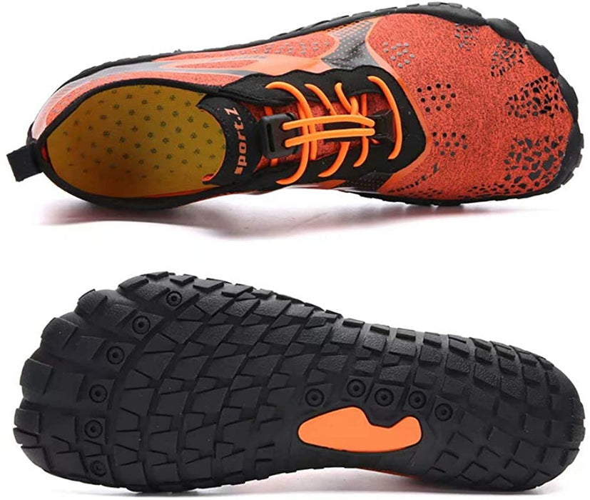 Mens Water Shoes Quick Dry Beach Swim Shoes Barefoot Pool Aqua Socks Shoes for Surf Diving Outdoor Hiking Walking Water Sport