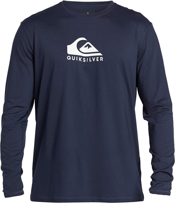 Quiksilver Men's Solid Streak Ls Long Sleeve Rashguard Surf Shirt