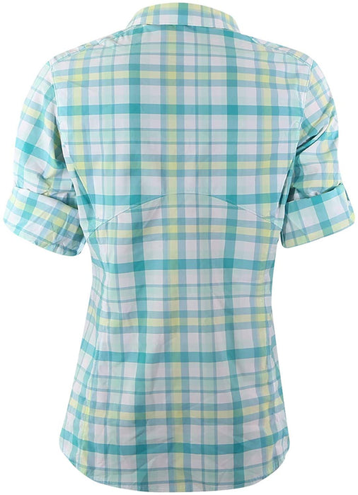 Columbia Women's Saturday Trail Plaid Long Sleeve Shirt