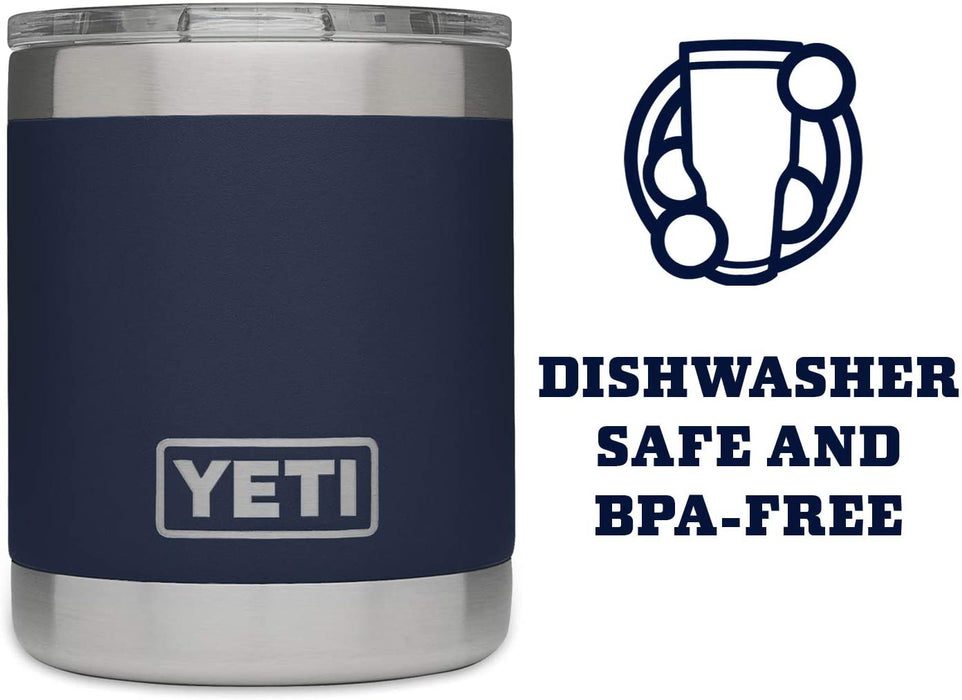YETI Rambler 10 oz Lowball, Vacuum Insulated