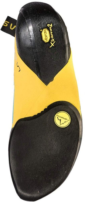 La Sportiva Futura Climbing Shoe Blue/Yellow, 41.0