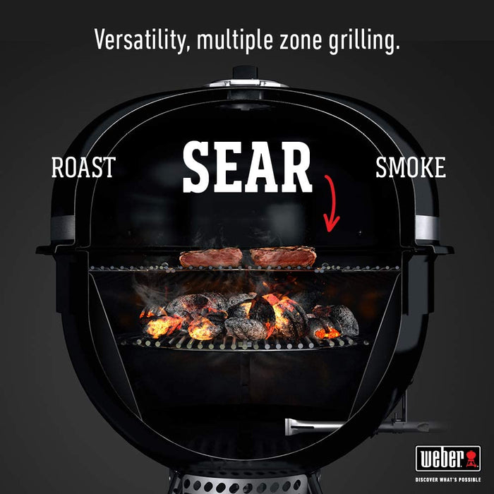 Weber 18301001 Summit Charcoal Grill, Black