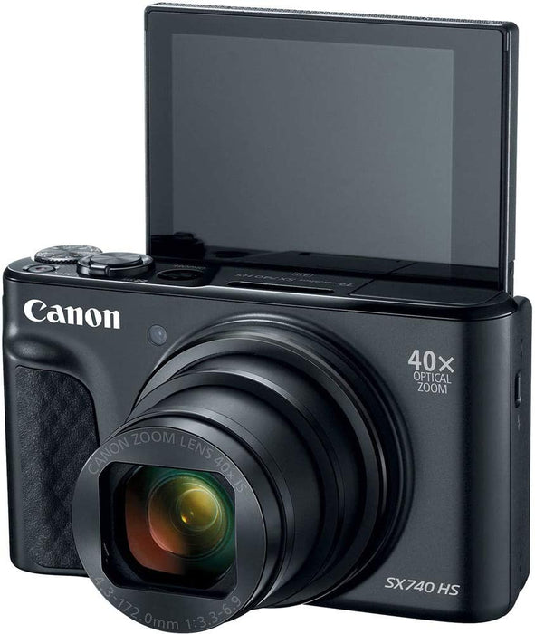 Canon PowerShot SX740 Point and Shoot Camera Bundle