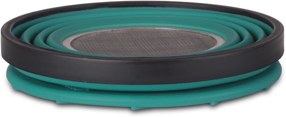Sea to Summit X-Brew Coffee Dripper - Collapsible Pour Over Coffee Filter - Dishwasher Safe, Pacific Blue