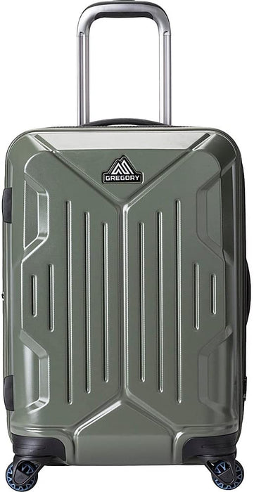 Gregory Mountain Products Quadro Hardcase 22 Inch Hardsided Roller | Travel, Business, Vacation | Multi-Directional Spinner Wheels, Durable Polycarbonate Shell