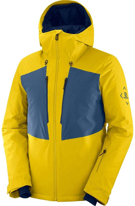 Salomon Highland Jacket - Men's Lemon Curry, XXL