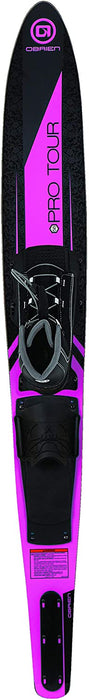 O'Brien Pro Tour Jr Girls 58" Slalom Ski w/Bindings, Pink